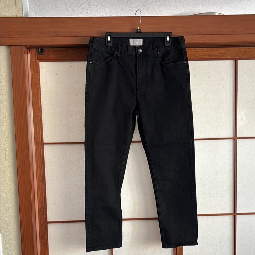 Everlane Black Straight Jeans